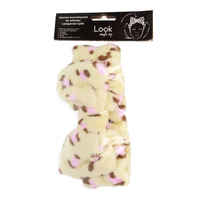 Opaska Kosmetyczna Do Włosów Lamparcie Cętki 1 szt. main product photo