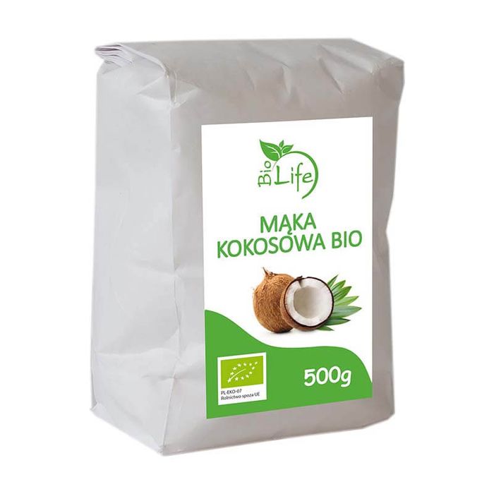 Bio Life Bio Mąka Kokosowa 500 g main product photo
