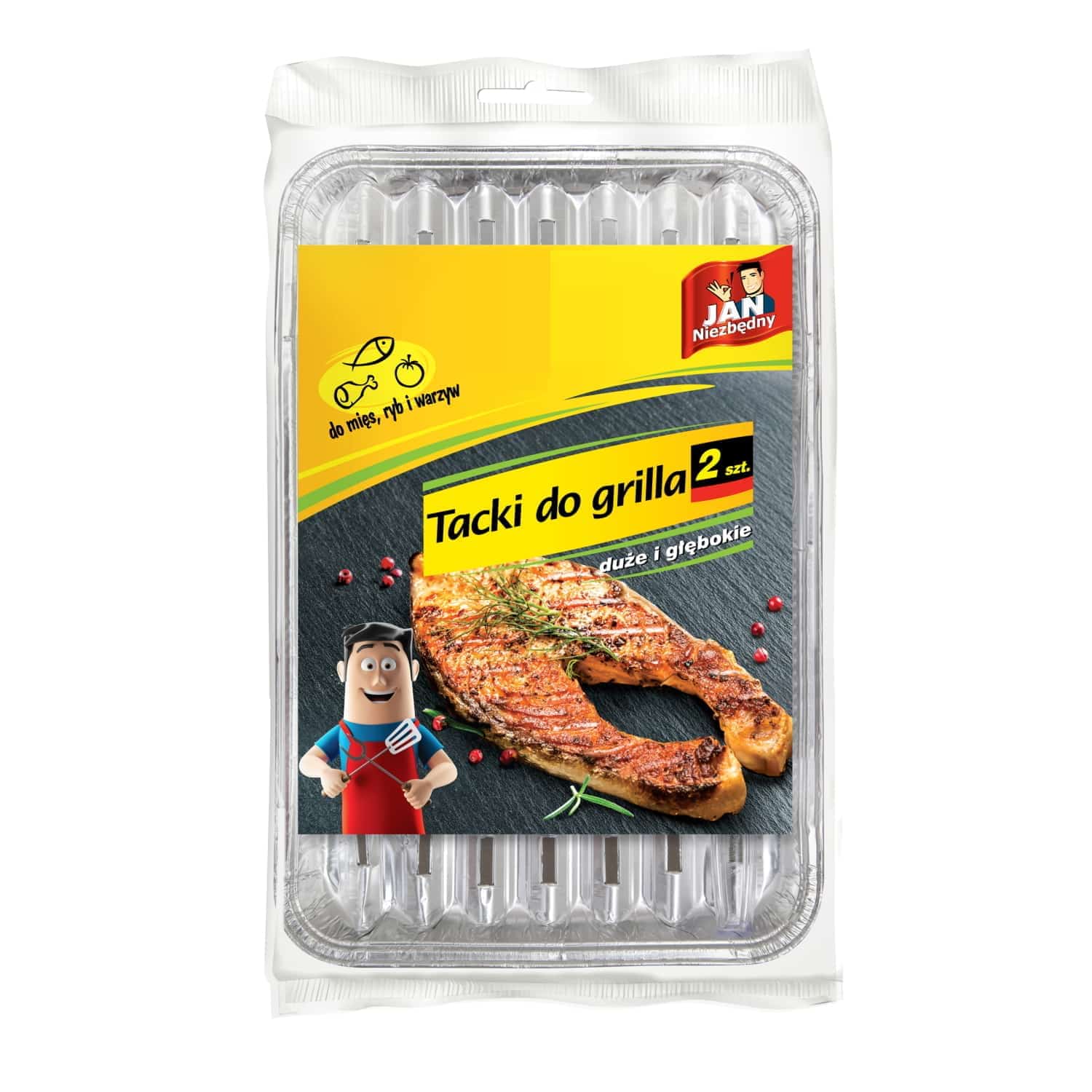Tacki Do Grilla z Podpałką 1 szt. main product photo