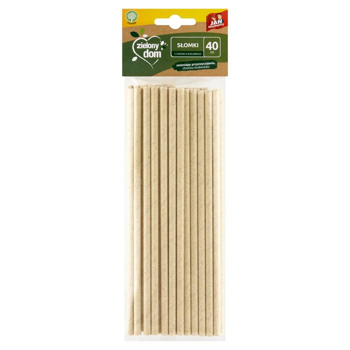 Jan Niezbędny Zielony Dom Słomki z Surowca Roślinnego 1 szt. main product photo