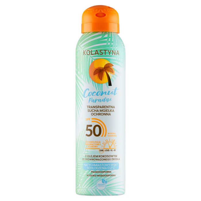Transparentna Sucha Mgiełka Ochronna Spf 50 150 ml main product photo