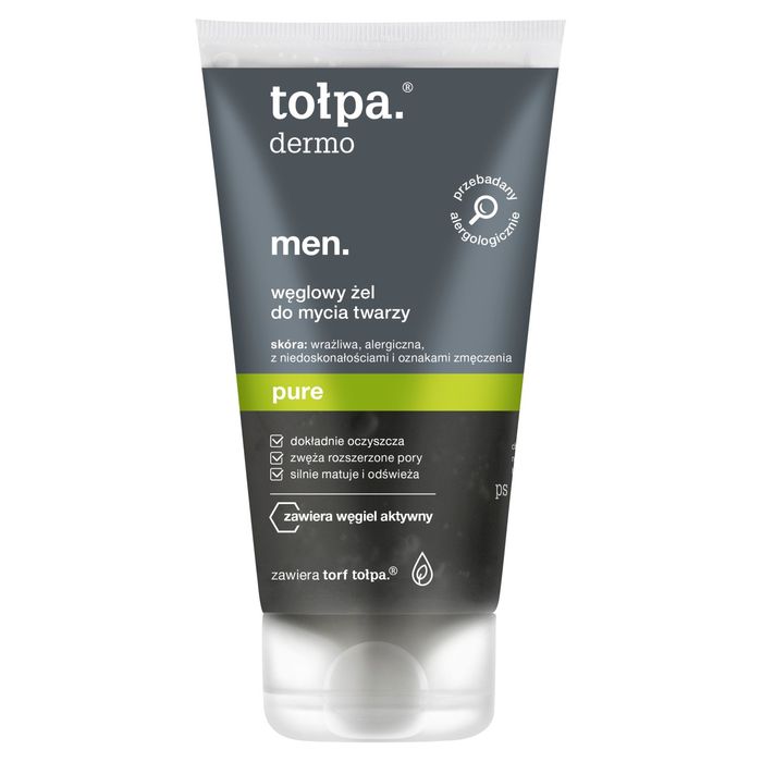 Tołpa Dermo Men Pure Żel Do Twarzy Węglowy 150 ml main product photo