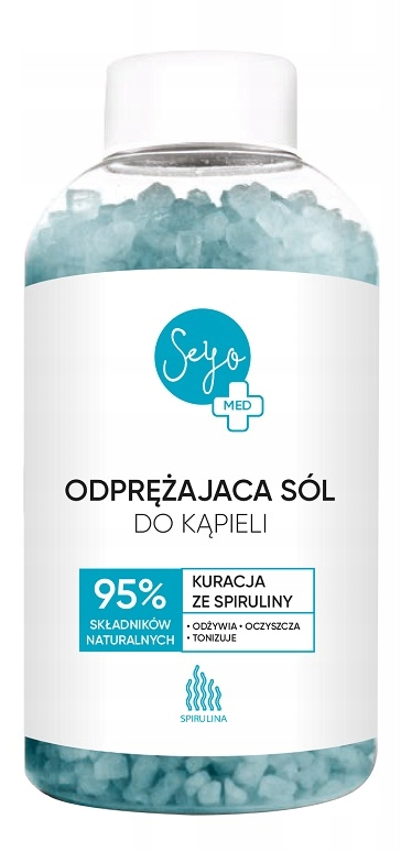 SEYO ODPRĘŻ SÓL DO KĄPIEL SPIRUL 500G
