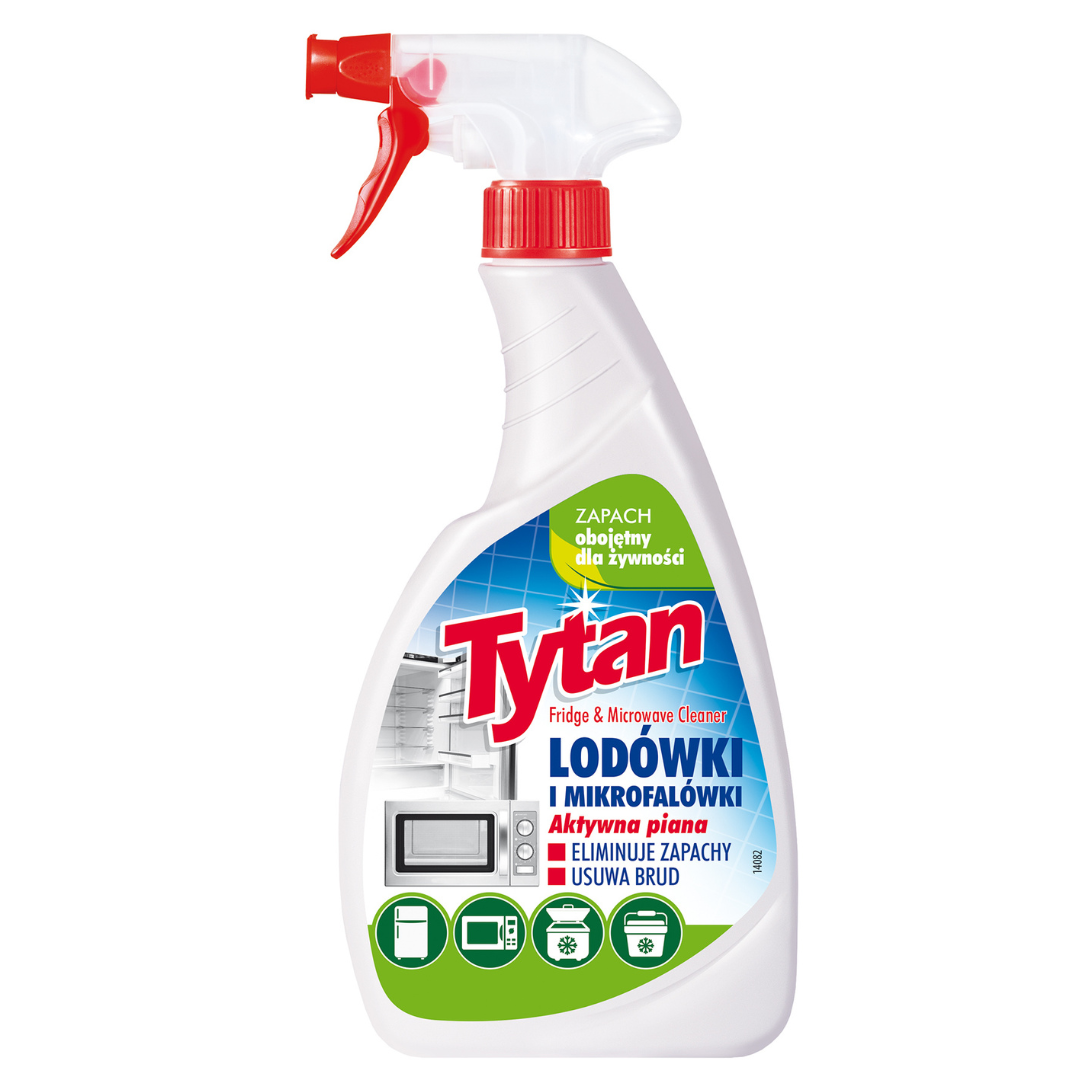 Tytan płyn do mycia lodówki i mikrofalówki spray 500 g