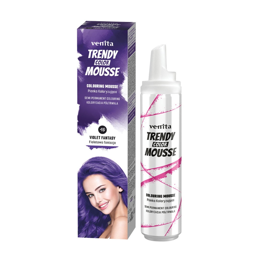 VENITA PIANKA KOLORYZUJĄCA 40 FIOLETOWA FANTAZJA 