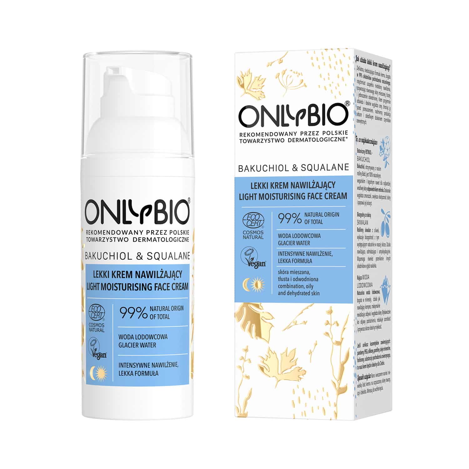 ONLYBIO BAKUCHIOL KREM NAW. LEKKI 50ML main product photo