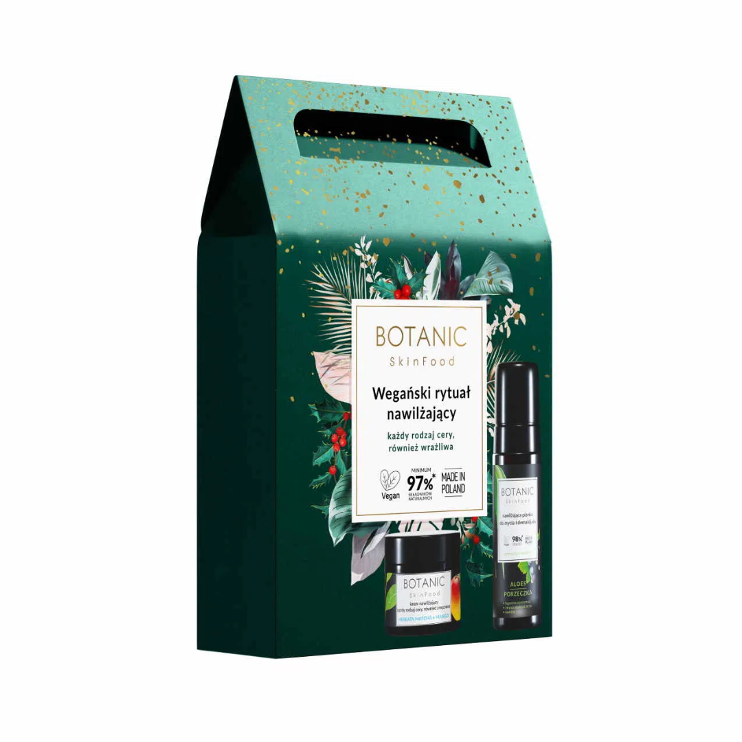 Botanic Zestaw prezentowy Wegański rytuał nawilżający - każda cera