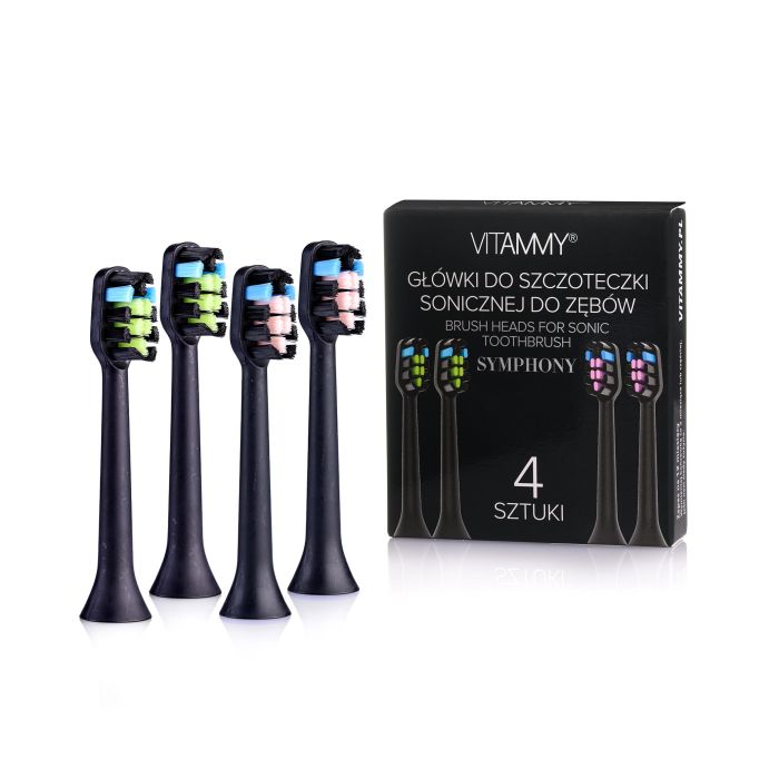 Vitammy Symphony końcówki do szczoteczki 4 sztuki