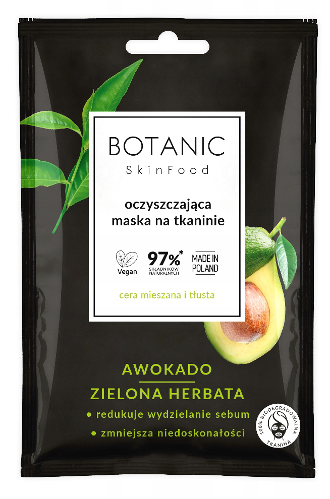 BOTANIC NAWILŻAJĄCA AWO/HERB MASKA/TKANI 1 SZT.