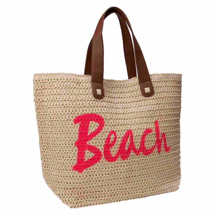 TORBA PLECIONKA BEACH ROZ main product photo