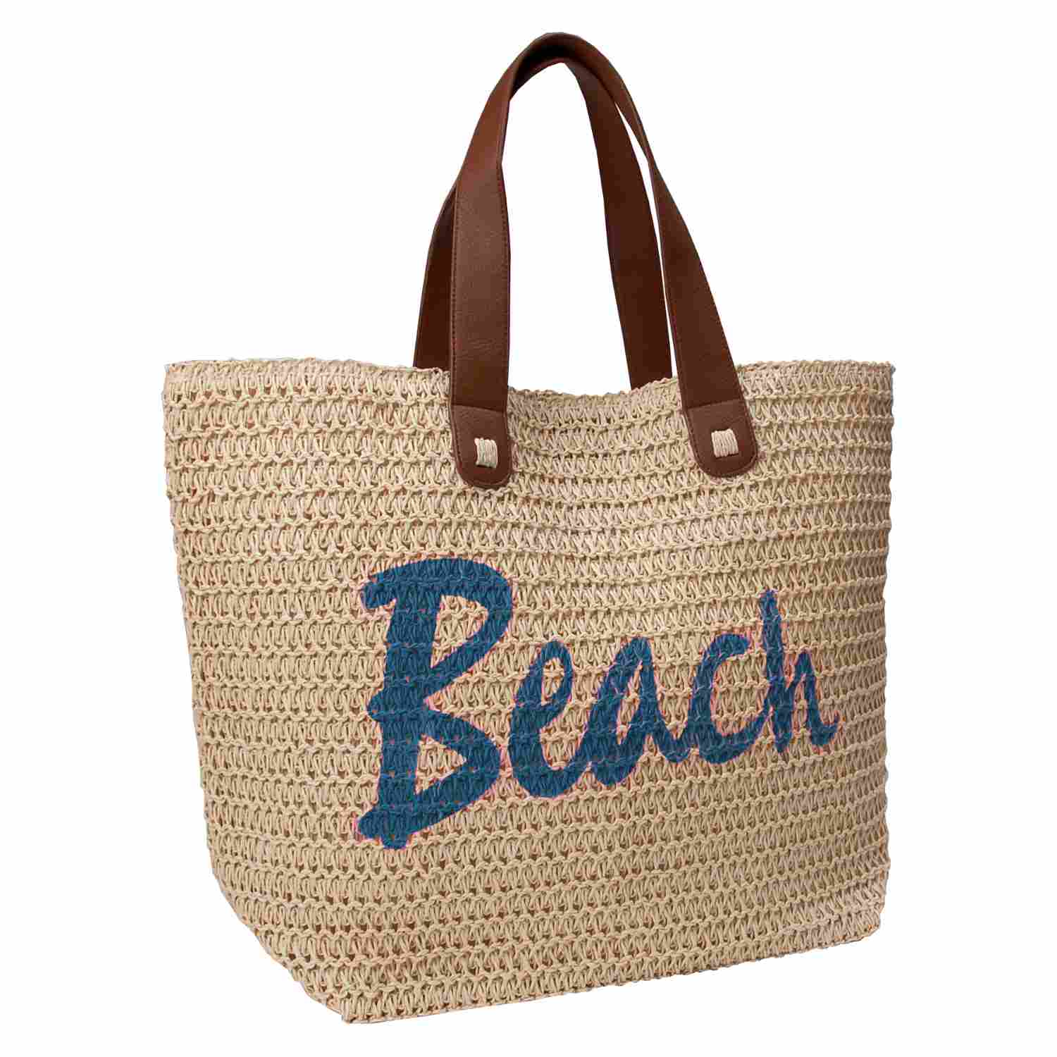 TORBA PLECIONKA BEACH NIEBIESKA main product photo
