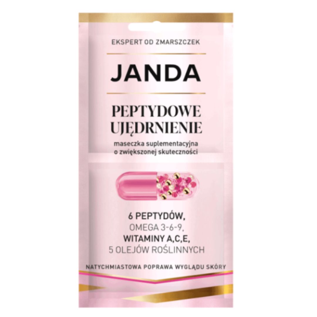 Janda maseczka suplementacyjna Peptydowe Ujędrnienie 2 x 4 ml