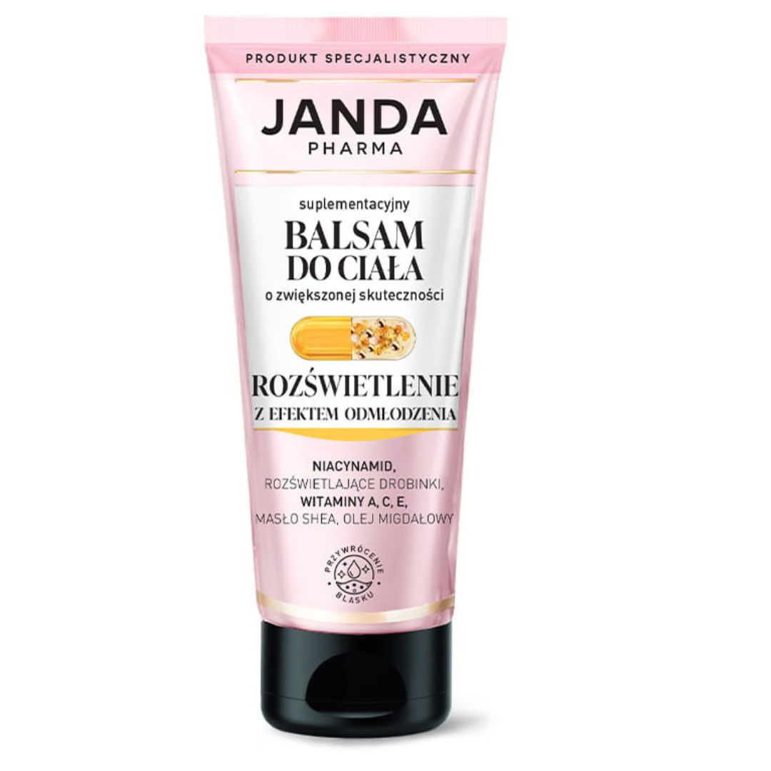 Janda suplementacyjny balsam do ciała Rozświetlenie 200 ml