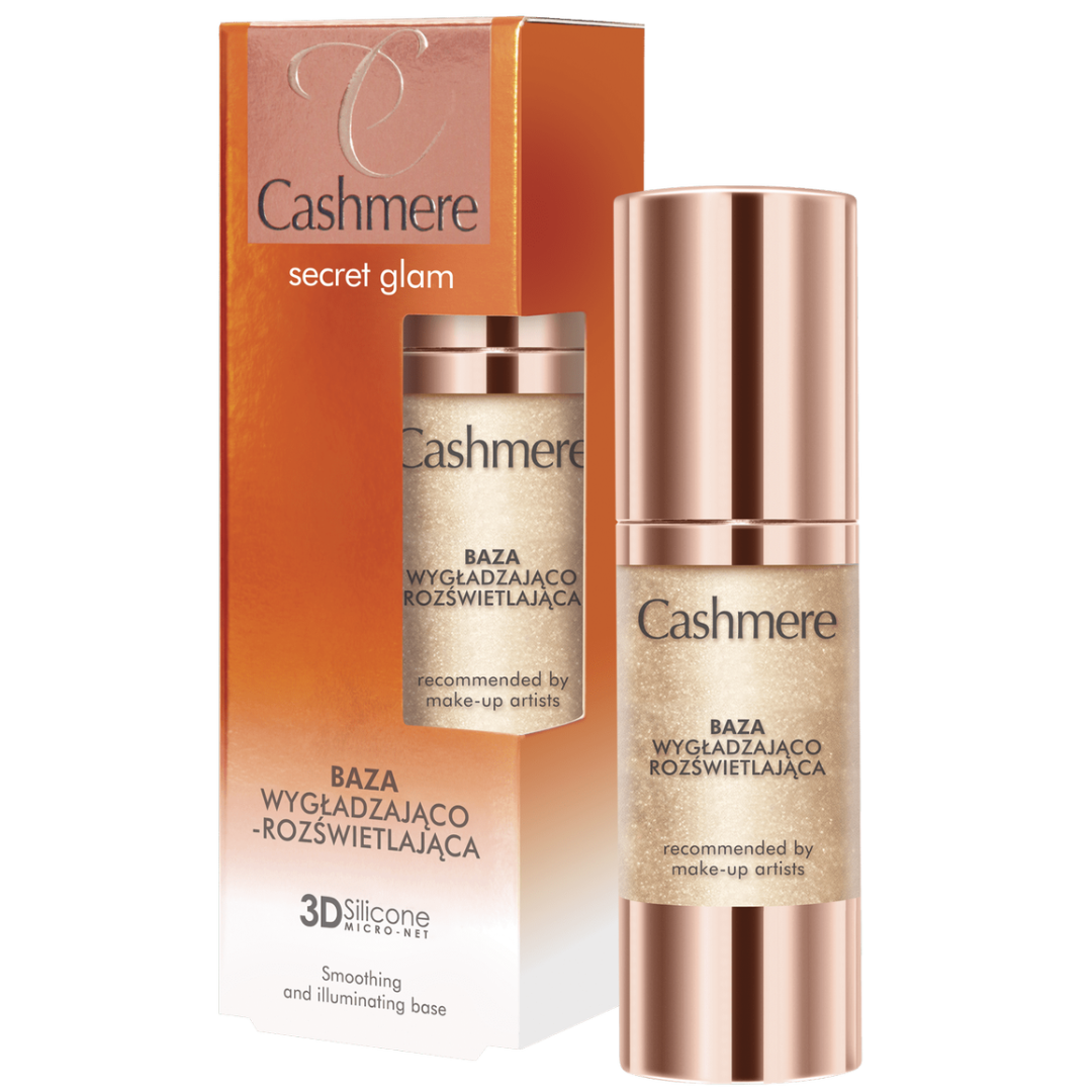CASHMERE GLAM Baza wygładzająco-rozświetlająca 30ml