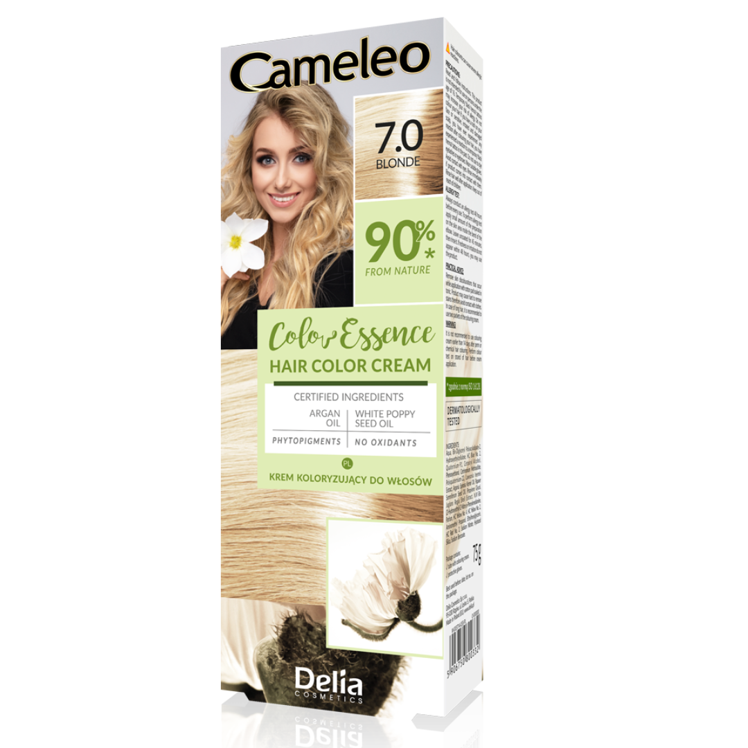 Cameleo Color Essence krem do koloryzacji włosów henna ziołowa 7.0 Blond 75 g