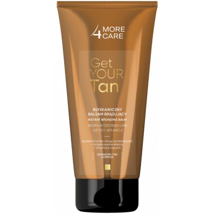 More4Care Get Your Tan! balsam brązujący 200 ml main product photo