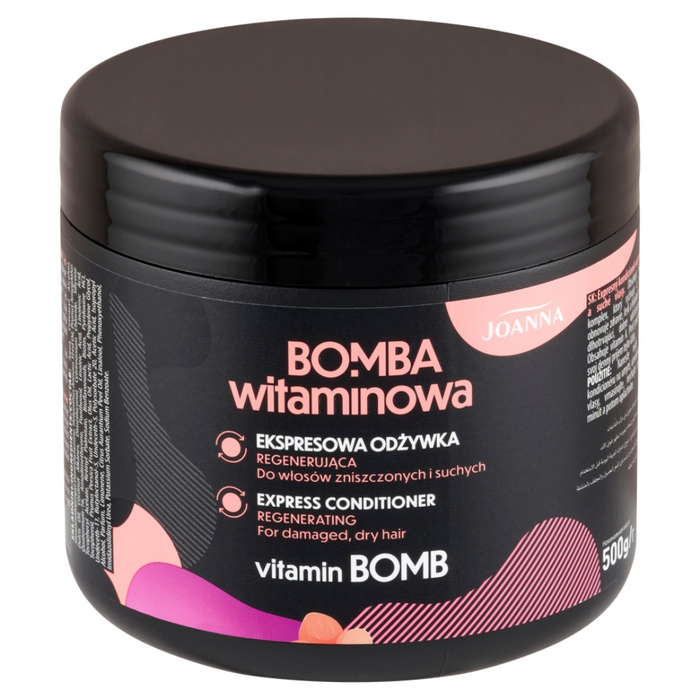 Joanna Bomba Witaminowa odżywka regenerująca do włosów suchych i zniszczonych 500 g main product photo