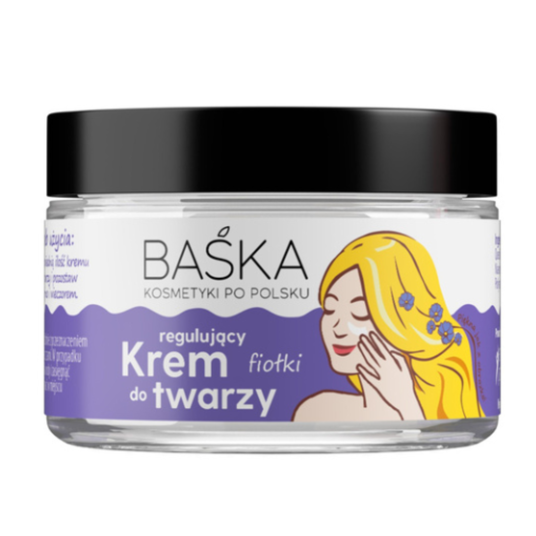 Baśka regulujący krem do twarzy Fiołki 50 ml