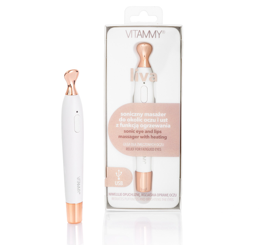 Vitammy Soniczny masażer z funkcją ogrzewania Liva