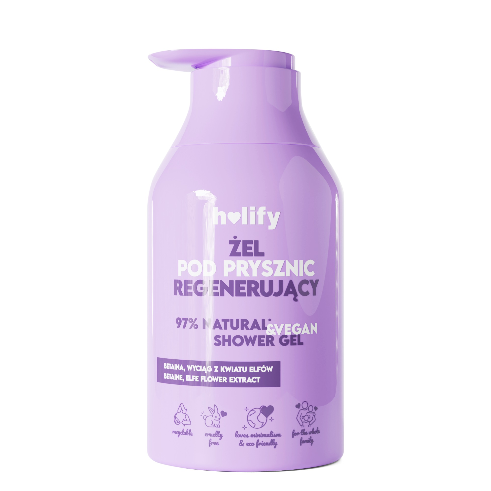 HOLIFY ŻEL POD PRYSZNIC REGENER. 500ML