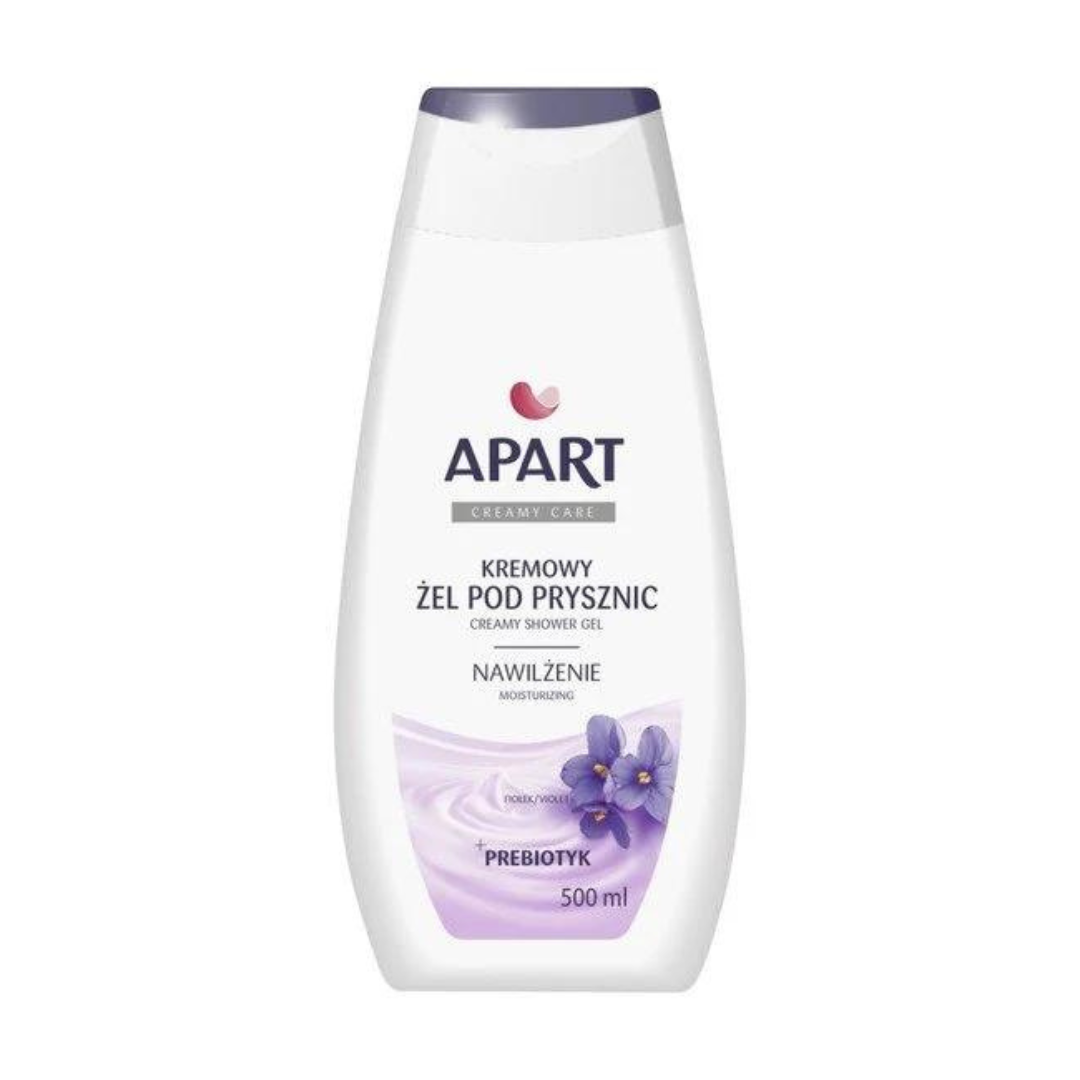 APART CREAMY CARE ŻEL POD PRYSZNIC FIOŁEK 500ML