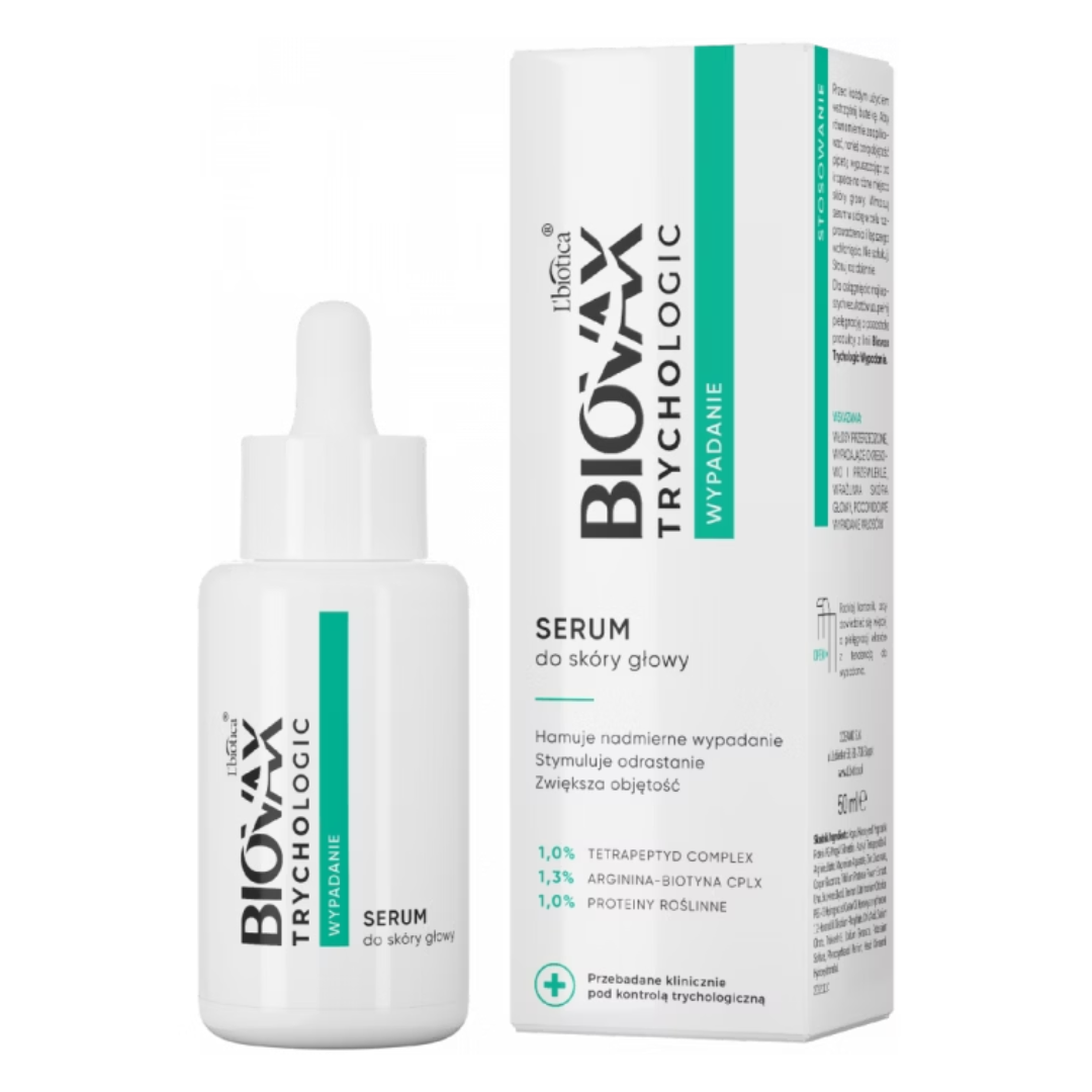 Biovax serum do skóry głowy Trychologic Wypadanie 50 ml