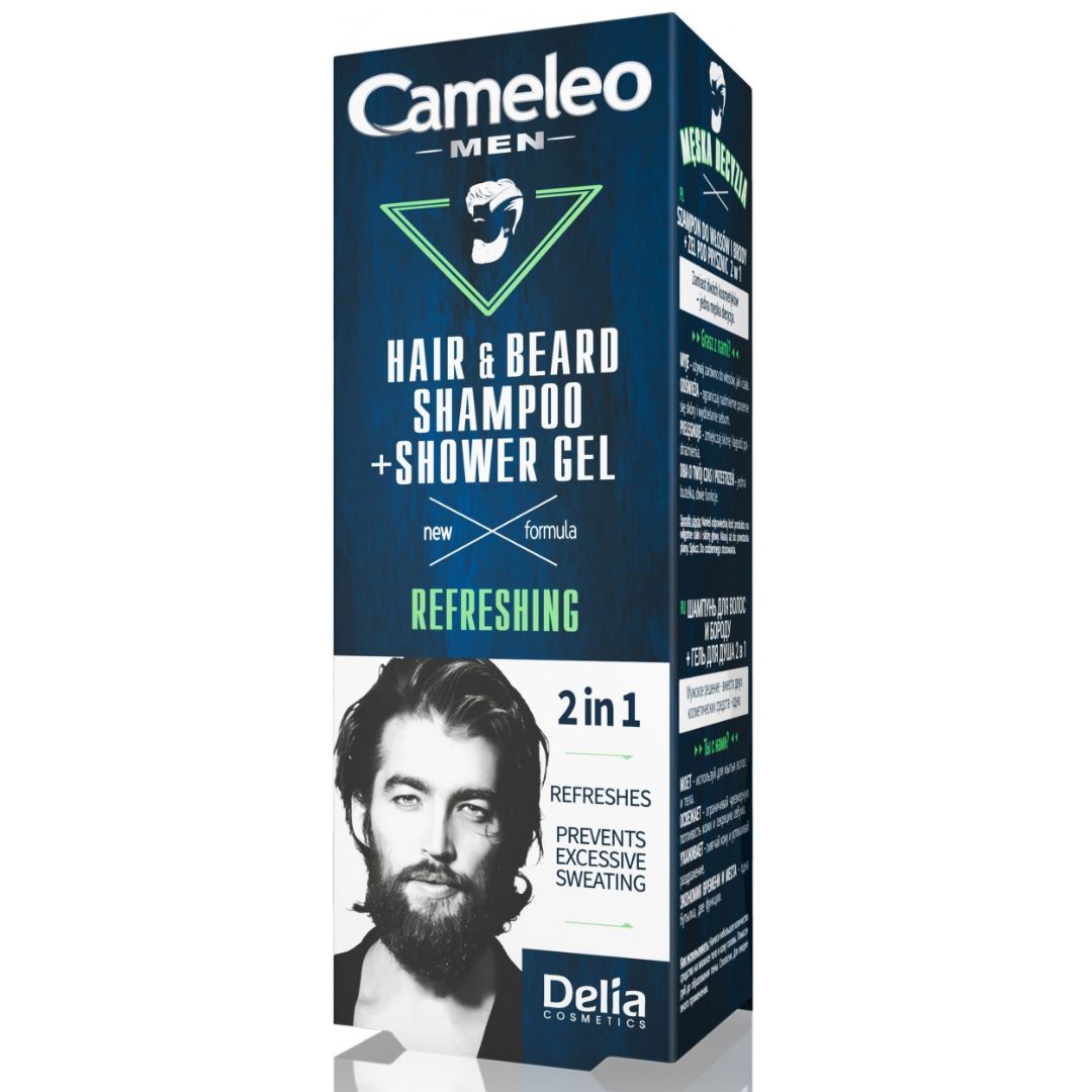 Cameleo MEN szampon i żel pod prysznic 2 w 1 dla mężczyzn, 150 ml main product photo