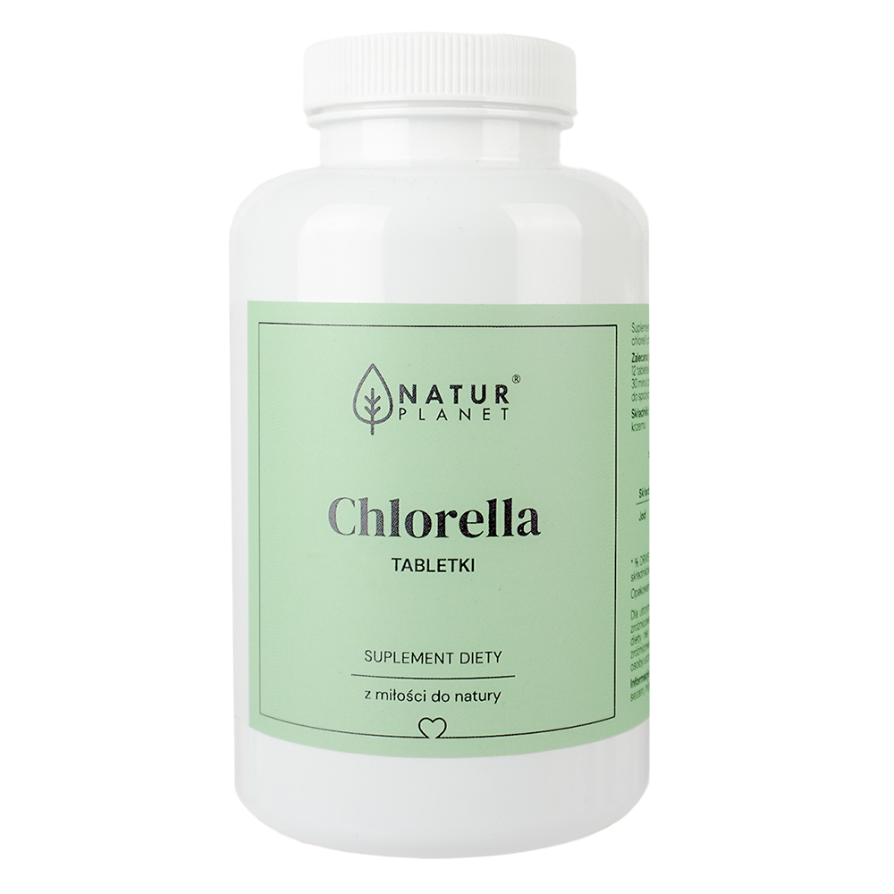 Natur Planet chlorella 500 tabletek 125 g