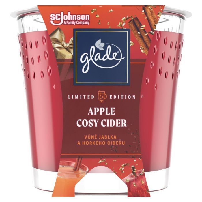 Glade Apple Cosy Cider Świeca zapachowa 129 g main product photo