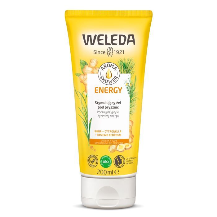 Weleda Aroma Showers Żel Pod Prysznic Energy 200 ml main product photo