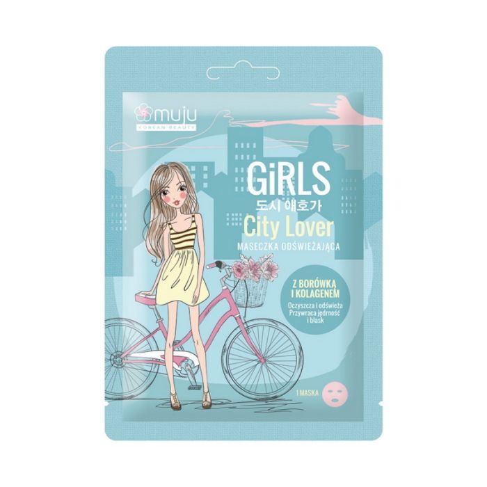 Muju Girls Maseczka w Płachcie City Lover 1 szt. main product photo
