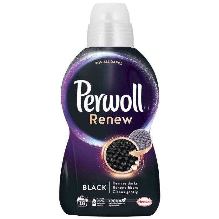 PERWOLL Specjalny detergent do prania tkanin czarnych i ciemnych 960 ml main product photo