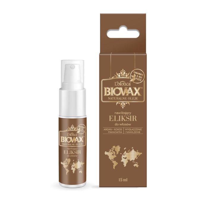 Biovax Botanic Olejek Wygładzający 15 ml main product photo