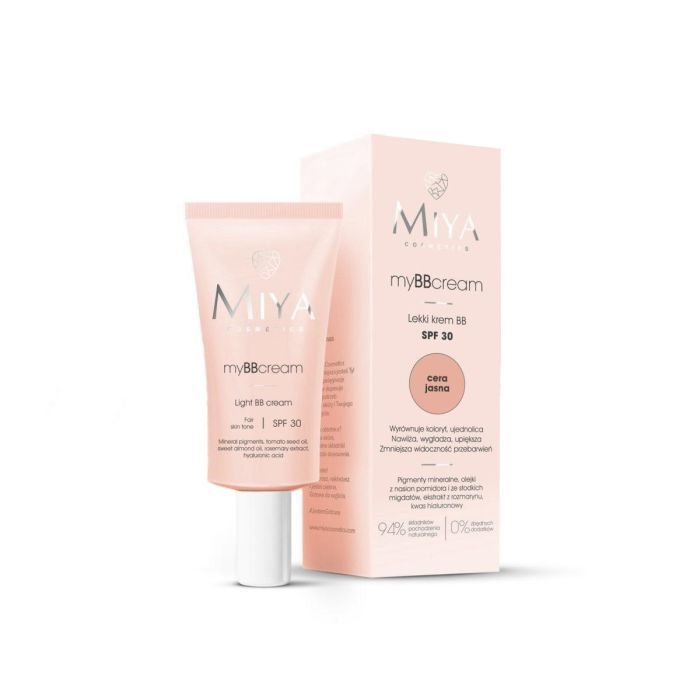 MIYA COSMETICS MIYA LEKKI KREM BB JASNA 40ML main product photo