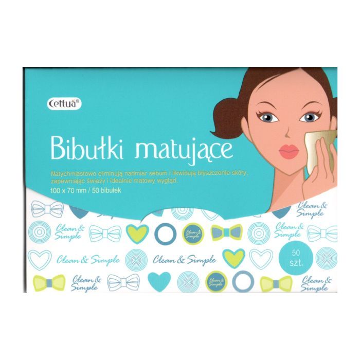 CETTUA Bibułki Matujące 50 szt. main product photo