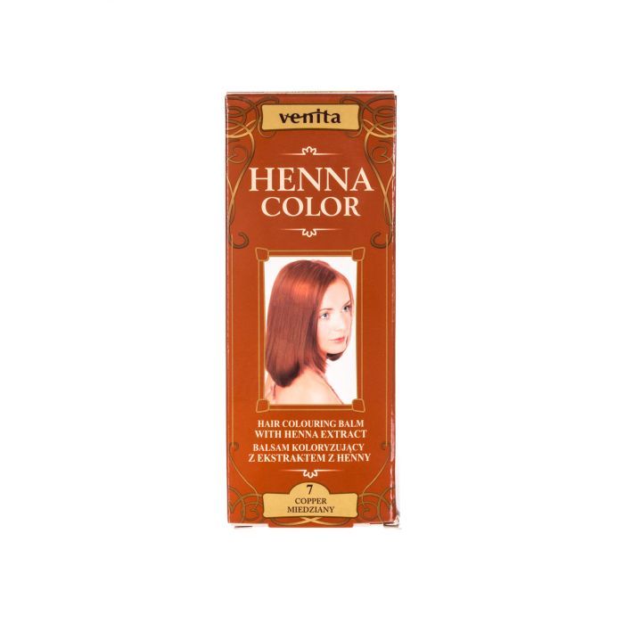 Venita Henna Color Balsam Koloryzujący 7 Miedziany 75 ml main product photo