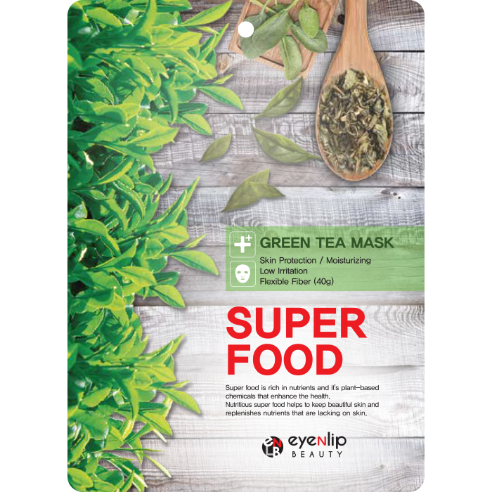 EYENLIP GREEN TEA MASKA W PŁACHCIE 30 g main product photo