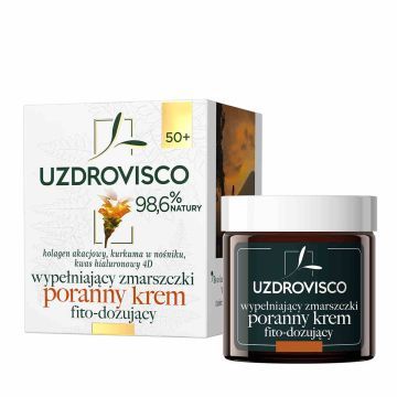 Uzdrovisco KURKUMA Wypełniający zmarszczki krem poranny, 50 ml