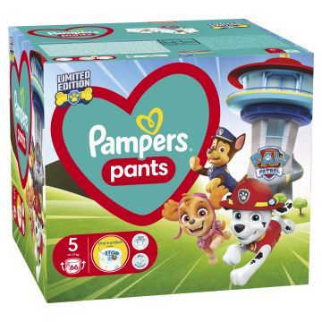 Pampers Pants Limited Edition Paw Patrol Pieluchomajtki rozmiar 5, 12-17 kg 66 szt.