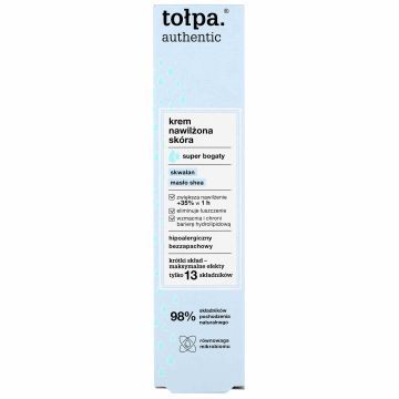 TOŁPA authentic krem nawilżona skóra super bogaty 40 ml