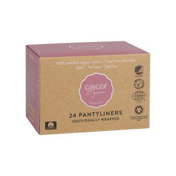 Ginger Organic Wkładki Higieniczne 24 szt.