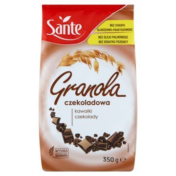 Sante Crunchy Czekoladowe Granola 350 g