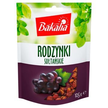 Sante Bakalia Rodzynki Sułtańskie 125 g