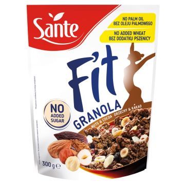 Sante Fit Granola Orzechy, Kakao 300 g
