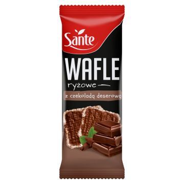 Sante Wafle Ryżowe z Czekoladą 62 g