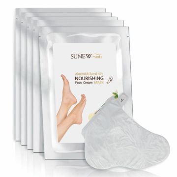 Sunewmed + Słodki Migdał Maska Do Stóp 1 szt.