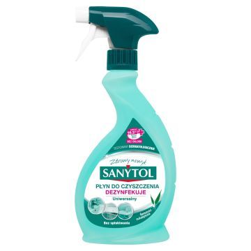Sanytol Płyn dezynfekujący i czyszczący uniwersalny zapach eukaliptusa 500 ml
