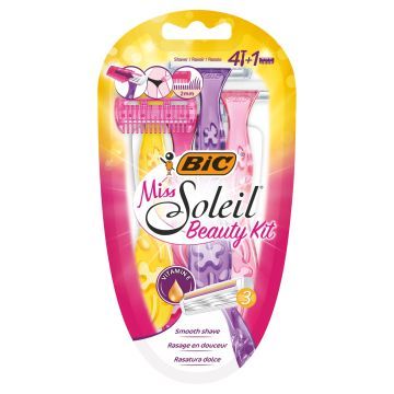 Bic Miss Soleil Beauty Kit Maszynka Do Golenia 5 szt.