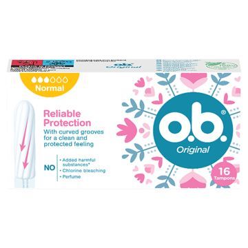 Ob Original Tampony Normal 16 szt.