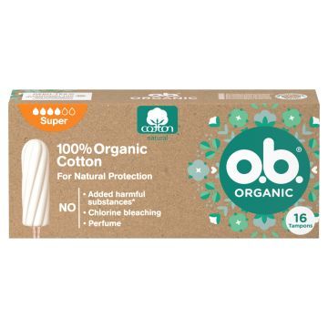 Ob Organic Tampony Super 16 szt.